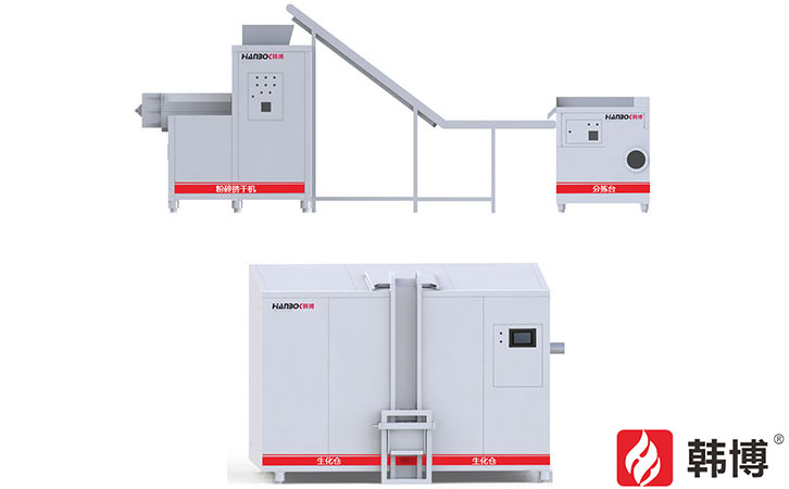 韓博500kg有機垃圾處理設備02
